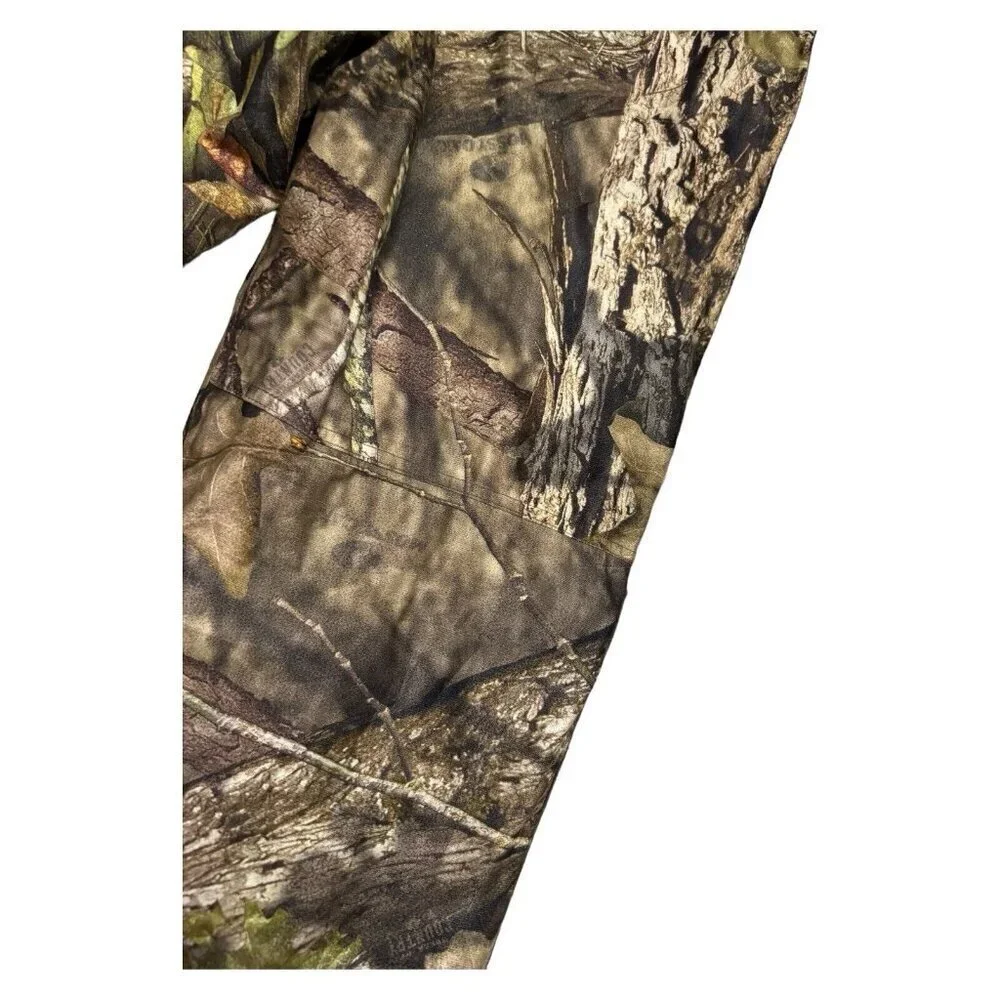 Mossy Oak Field Stream Camo Outdoor Hunting Fishing Winter Overalls Pants Youth